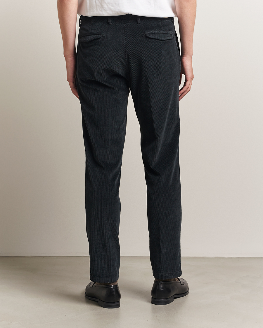 Briglia 1949 Easy Fit Corduroy Trousers Black
