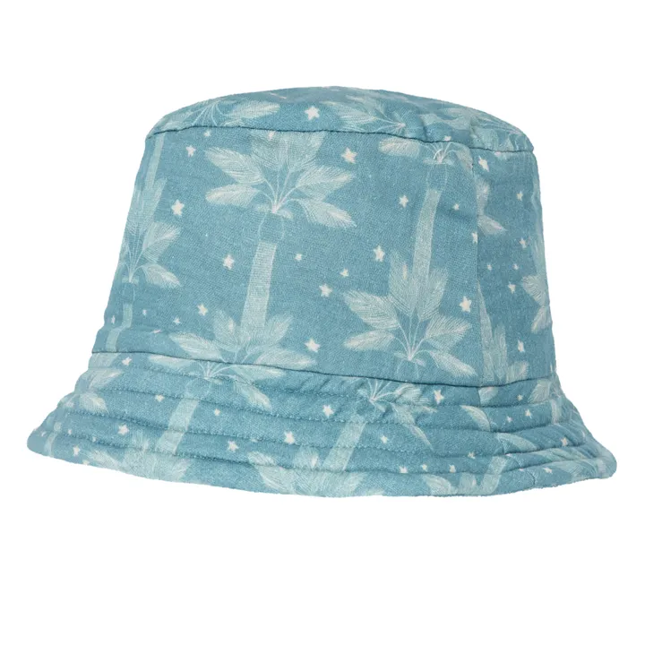 Louise Misha Chapeau Feuilles Afid | Bleu