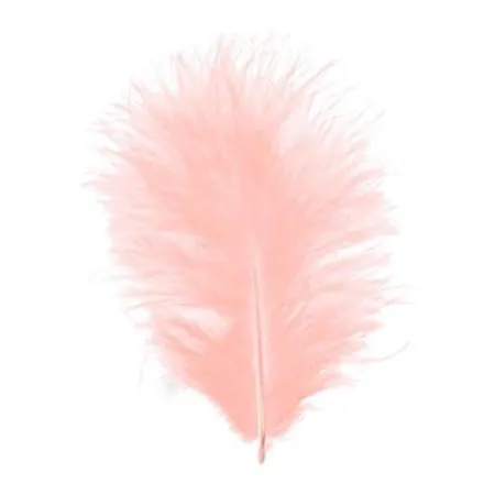Glorex Marabufedern rosa, ca.15 Stück