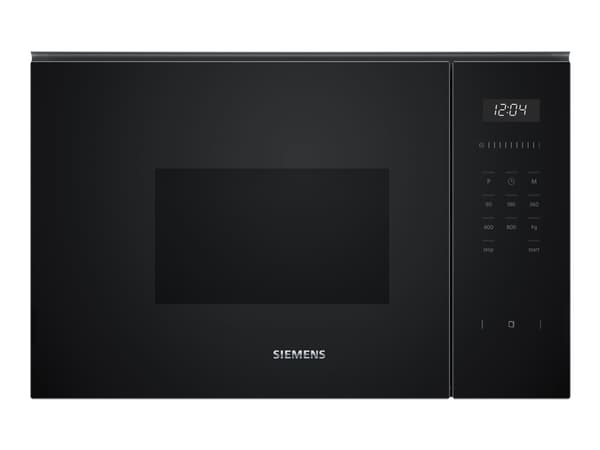 Siemens iQ500 BF525LMB1 - Mikrobølgeovn - innebygd - 20 liter - 800 W - svart