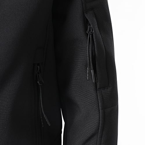 Veste Zippée Capuche Enfant DL070 Noir