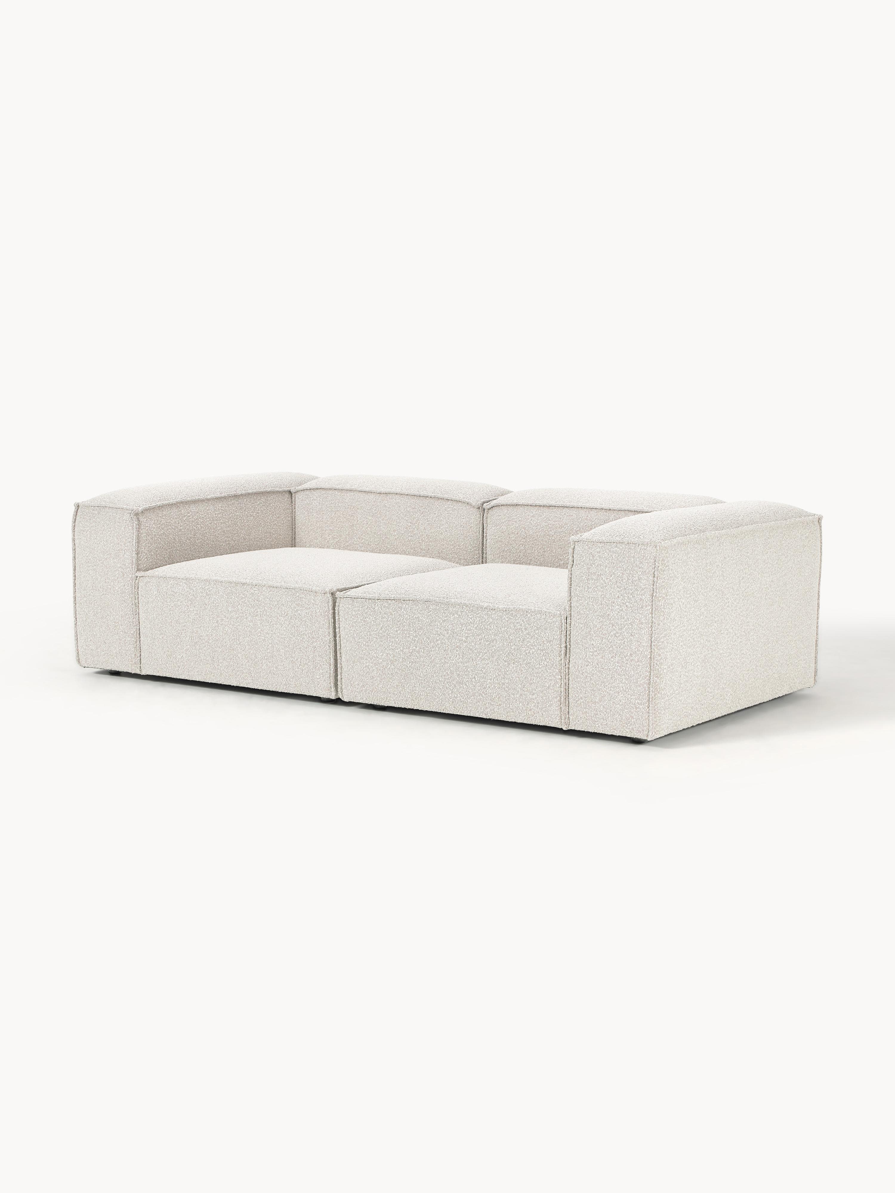 Modulaire bank Lennon (3-zits) uit bouclé