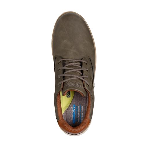 Skechers Garlan Sko, Olive, 44
