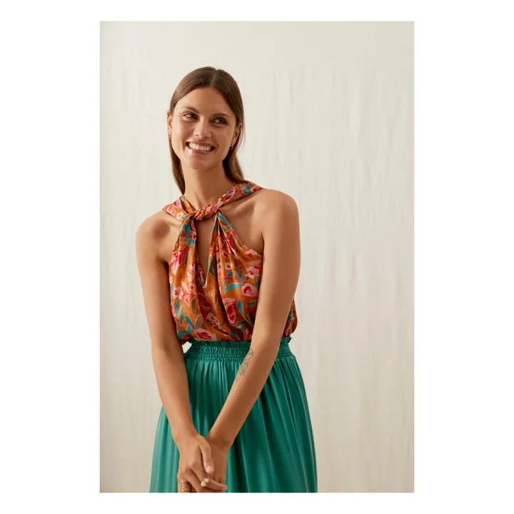 Louise Misha Jupe Irielle - Collection Femme | Bleu Vert