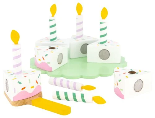 gâteau en bois Ø 8 cm - 14 pièces