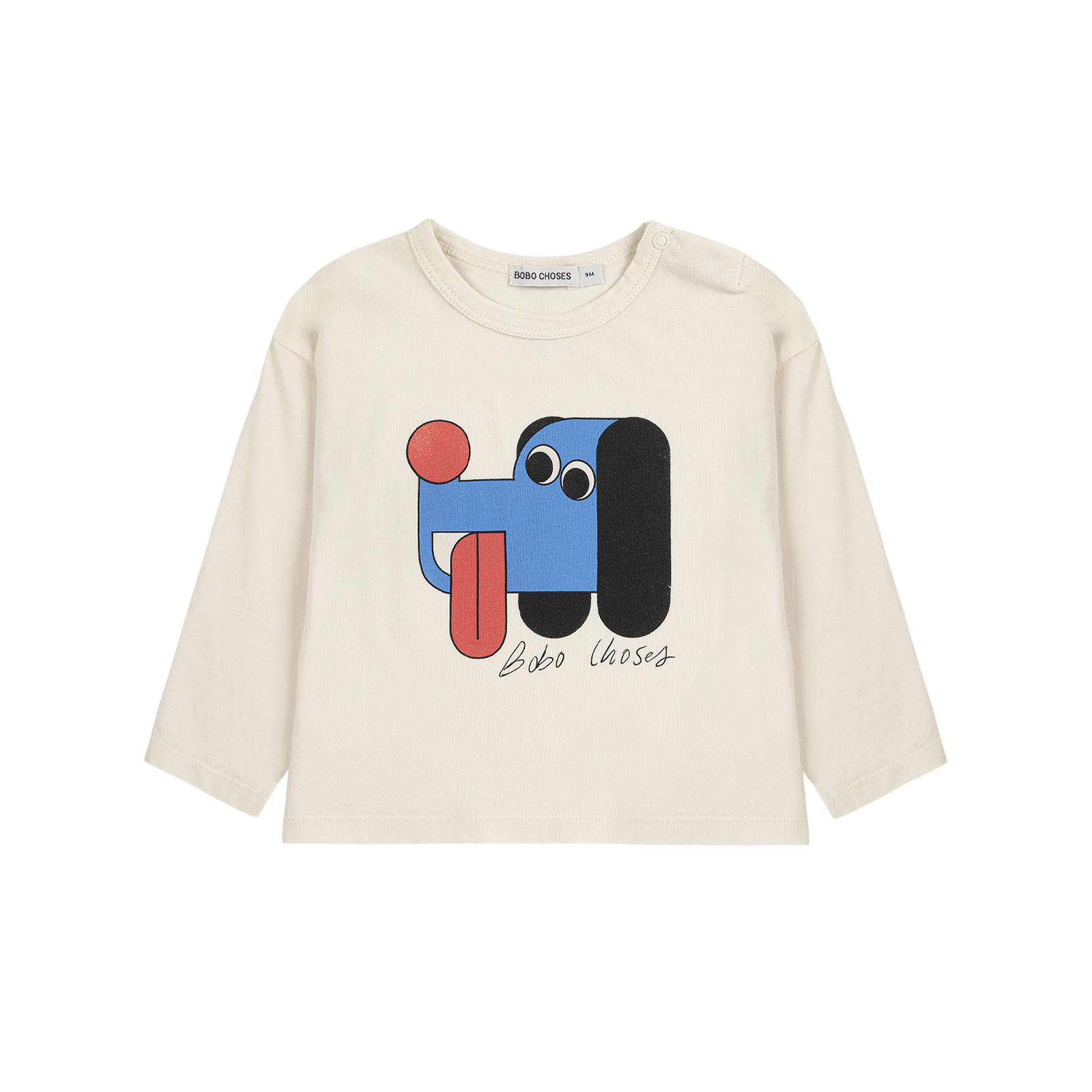 Baby T-Shirt Doggy Mate White
