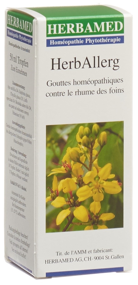 HERBALLERG Heuschnupfentropfen Tropfen Fl 50 ml