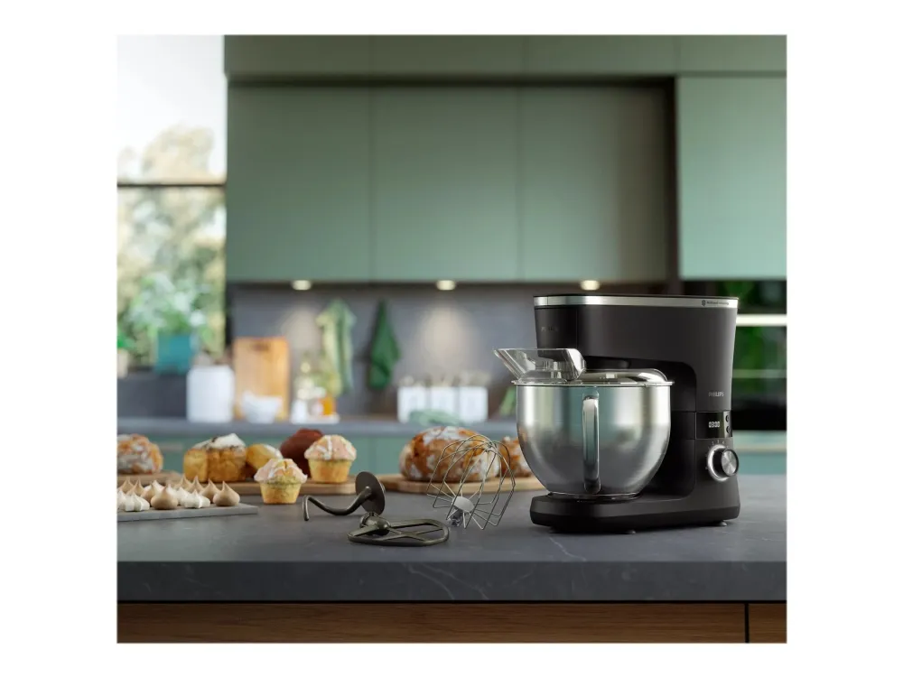 Philips Series 7000 HR7962 - Køkkenmaskine - 1000 W - sort