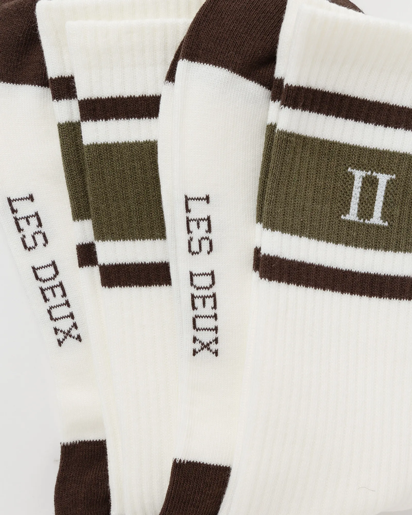 Les Deux William Stripe 2-Pack Socks