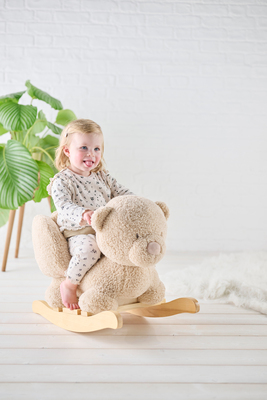Nattou Teddy Gyngedyr Bjørn, Beige