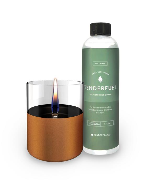 Tenderflame Set Lilly, kupfer, ca. Ø10/H10,5