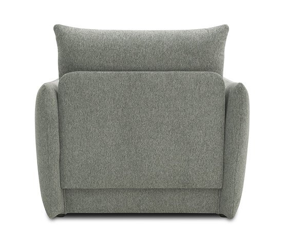 DOMO collection Schlafsofa 1-Sitzer »Helsinki«, grau