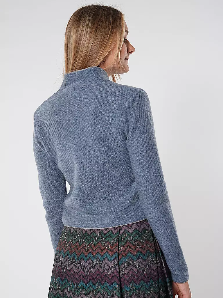 STAPF Trachtenstrickjacke DORIKA blau