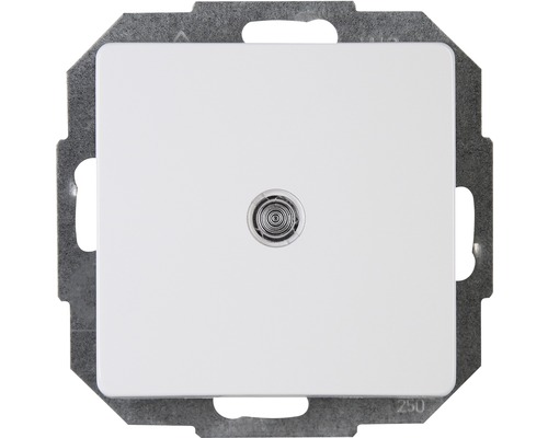 Kopp 650693083 Uit-uitschakelaar met lens Paris Arctic White