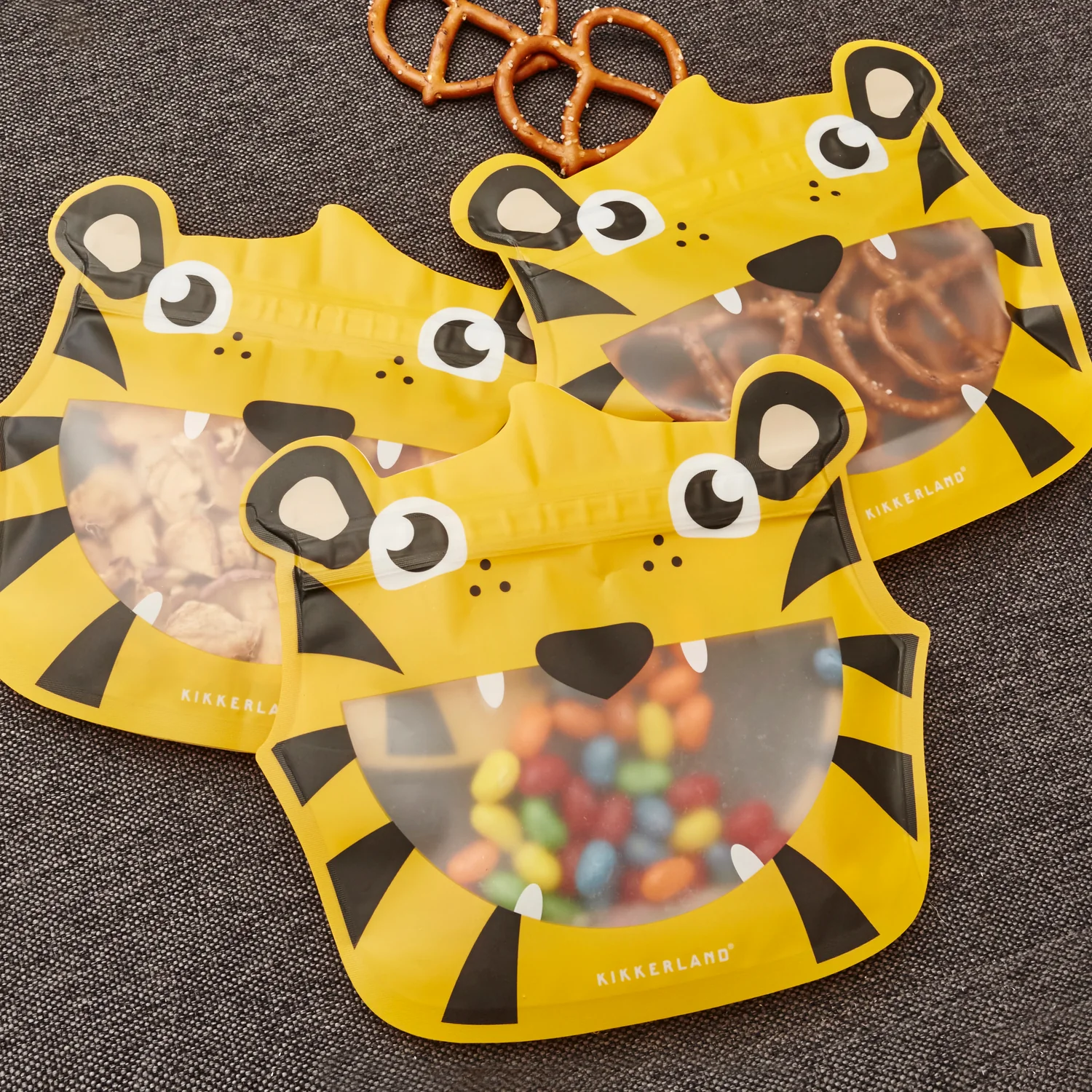 Tiger Zipper Bags