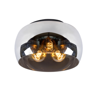 Lucide OLIVIA plafonnière Ø 40 cm Fumé