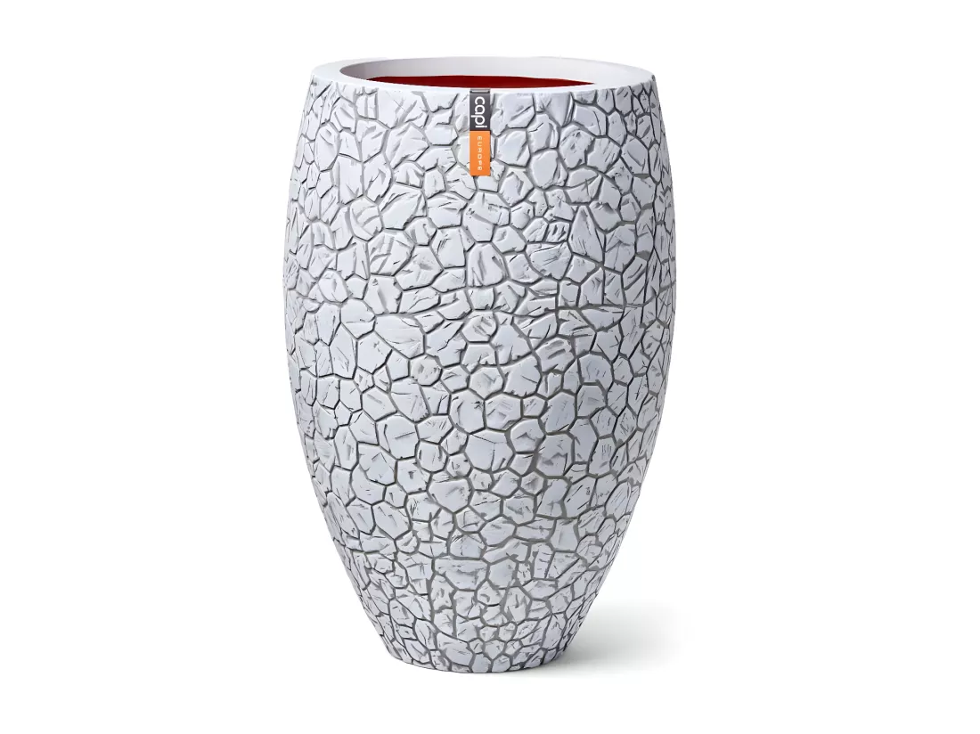 Vase Clay Deluxe 50x72 cm Ivoire