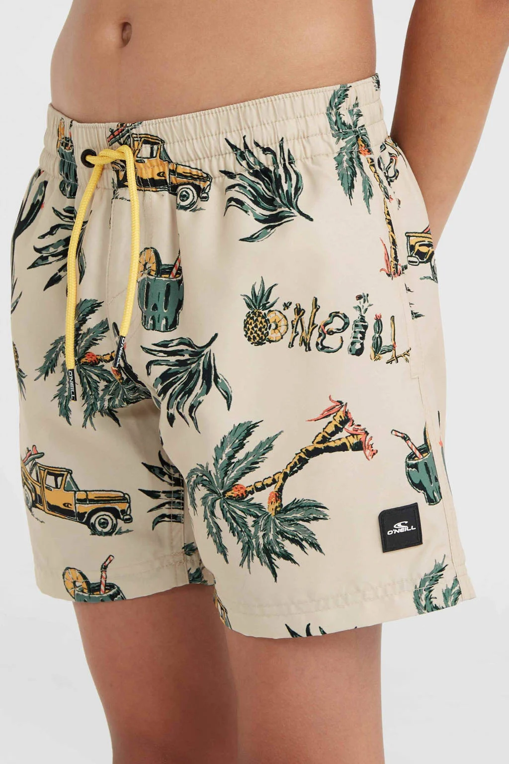 zwemshort Cali beige
