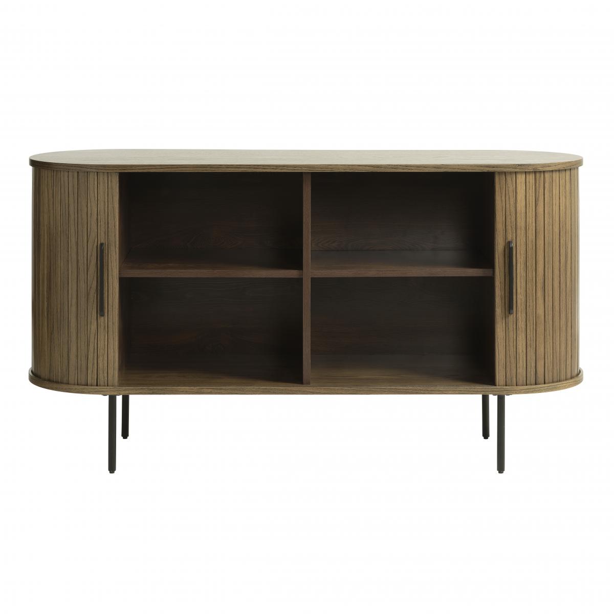 Nordic Home - Kelly dressoir 140 cm - donkerbruin