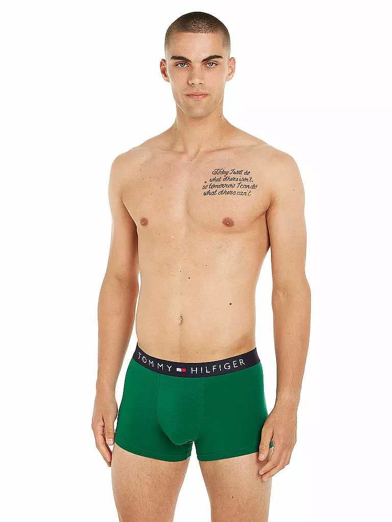 TOMMY HILFIGER Pants 3er Pkg. blau  dunkelgrün