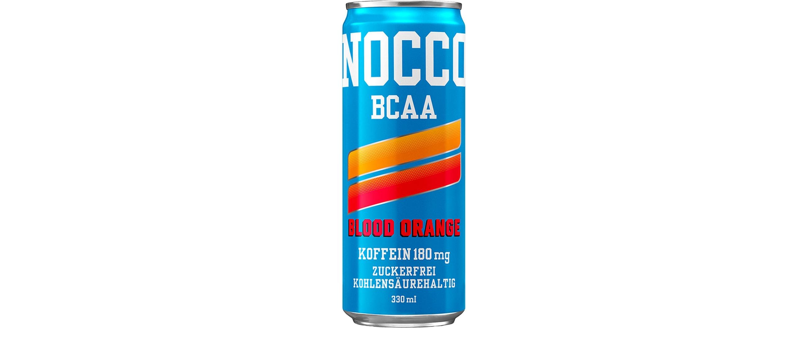 Getränk BCAA Blood Orange Del Sol 24 x 0.33 lKoffein- und kohlensäurehaltiges Erfrischungsgetränk