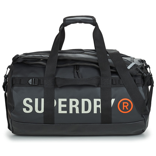 Superdry - TARP BARREL BAG - Black