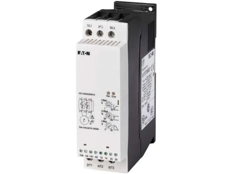 Eaton DS7-342SX016N0-N, Lampestarter, Sort, Grå, IP20, 50/60 Hz, 110 - 230 V, 1 stk