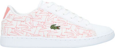 Lacoste Carnaby Evo 318 Sneaker, White/Pink