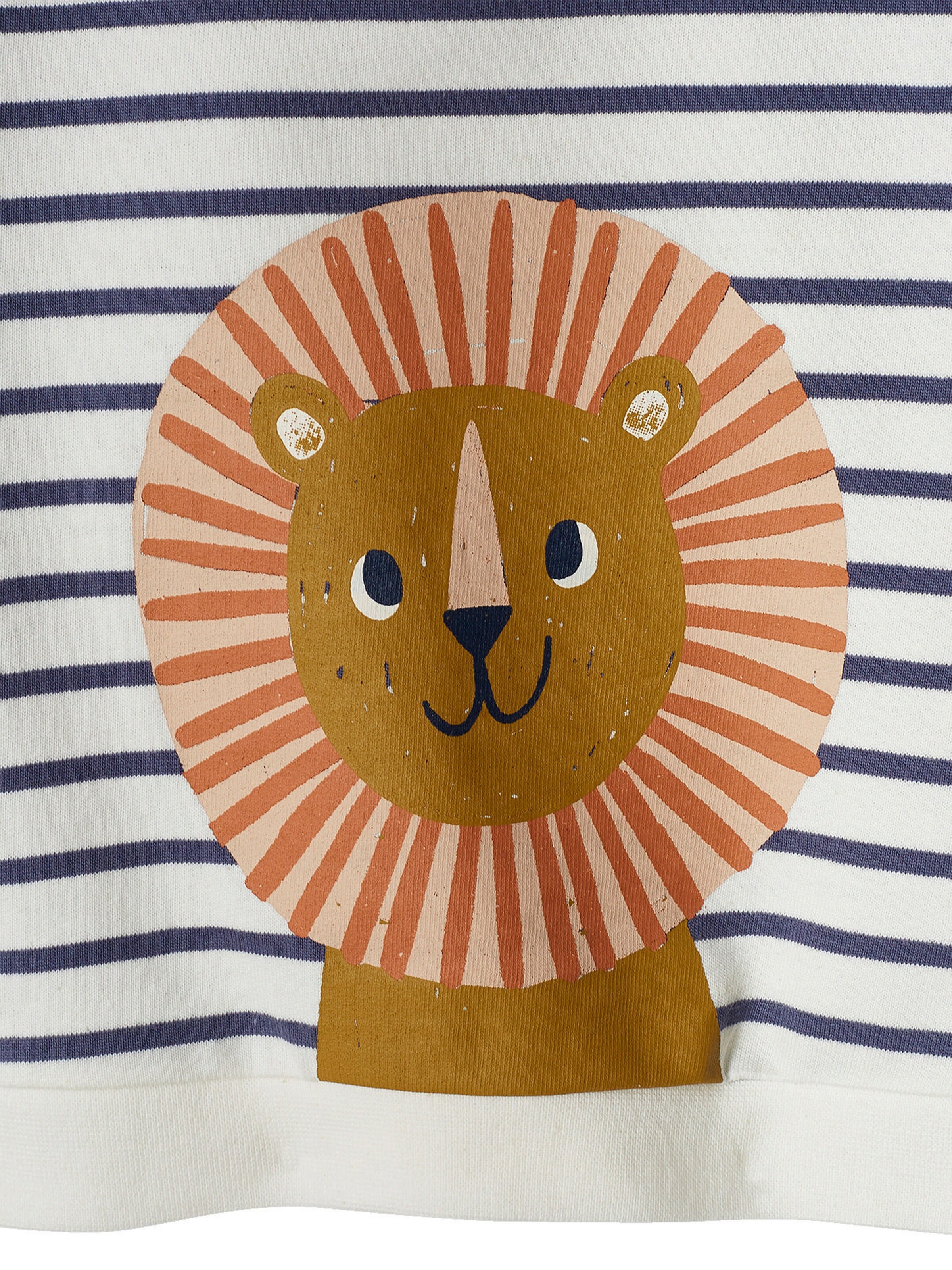 Vertbaudet Baby Sweatshirt, Streifen dunkelblau