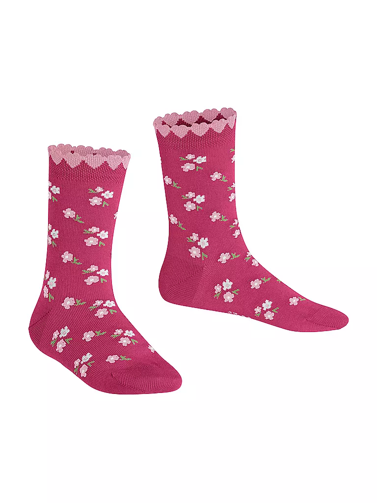 FALKE Mädchen Socken fuchsia  rot