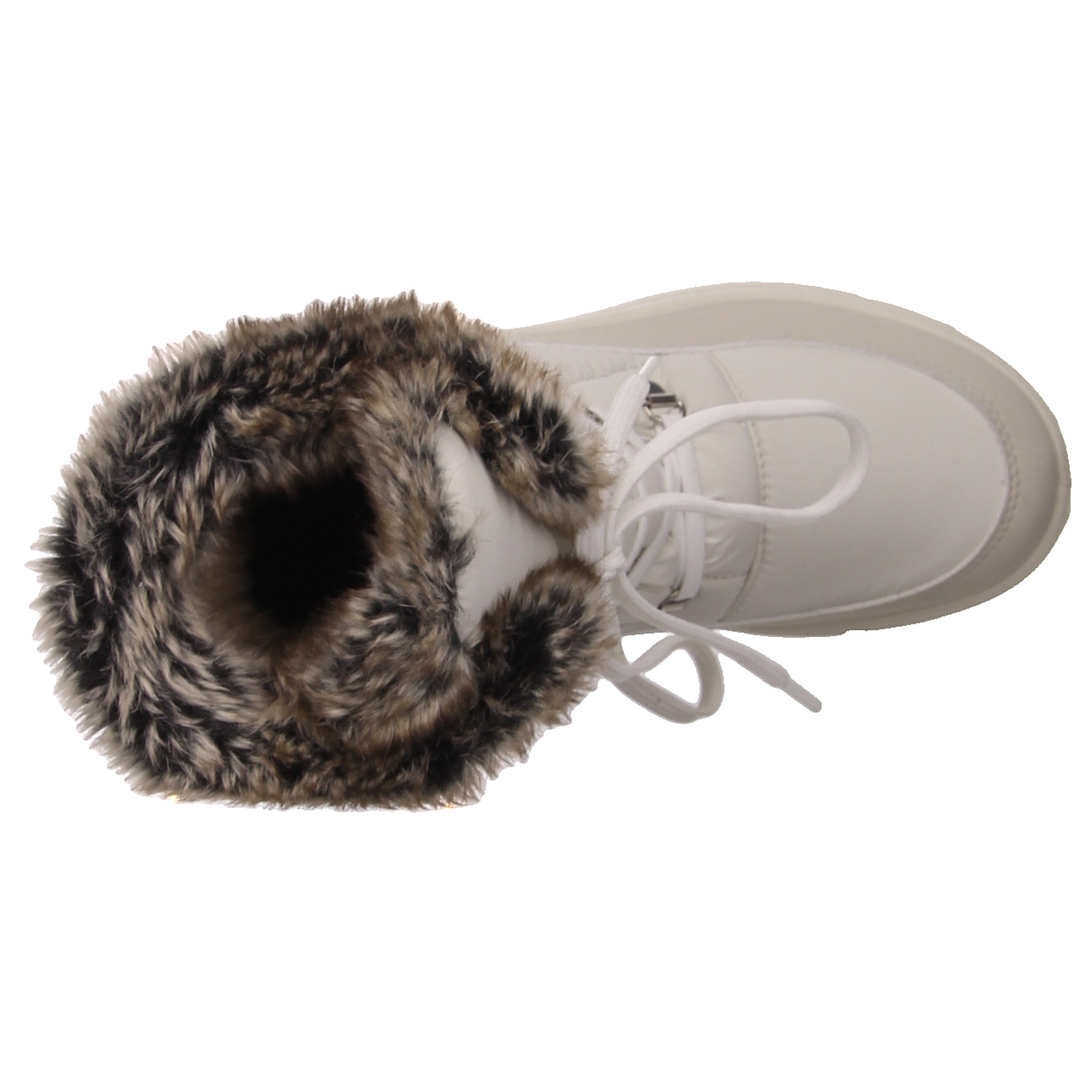 Lackner Schnürstiefel weiß weiss/weiss kombi
