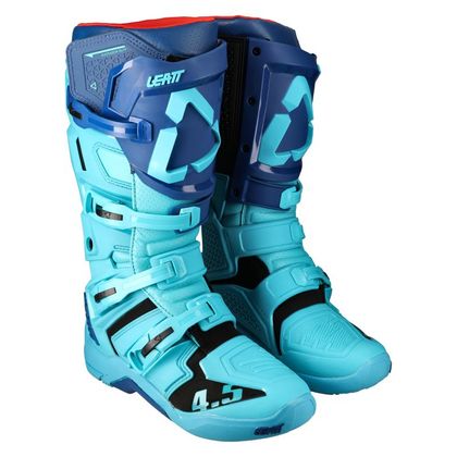 Bottes cross Leatt 4.5 - AQUA 2023 - Bleu