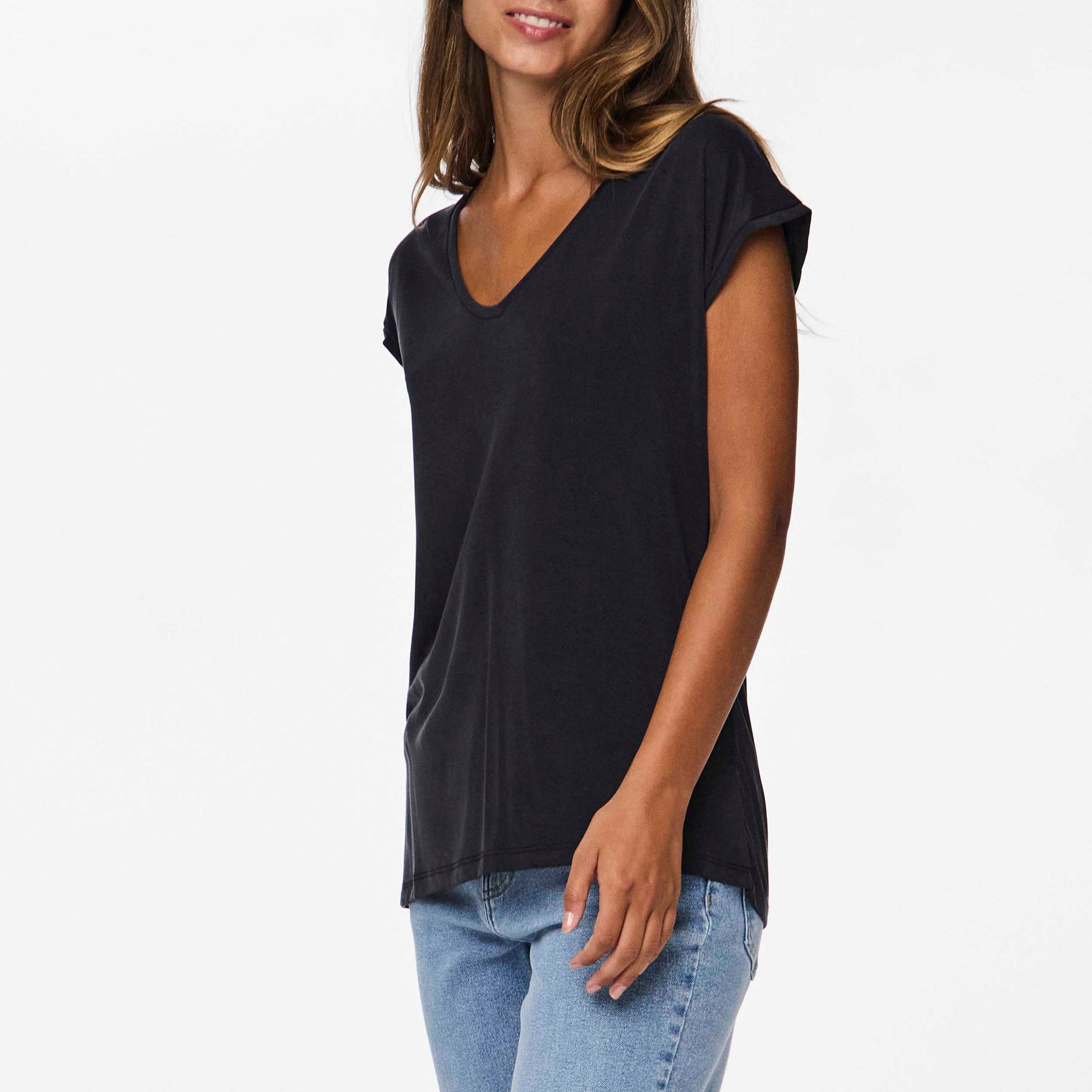 T-shirt Femme noir