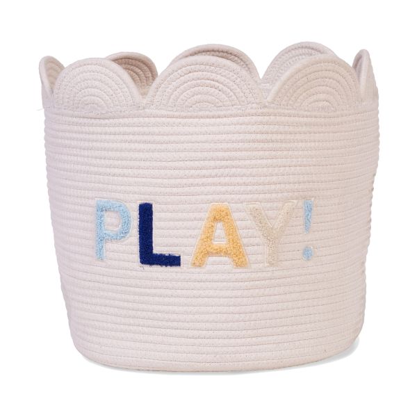Childhome Flower Mand – 35  cm – Ecru