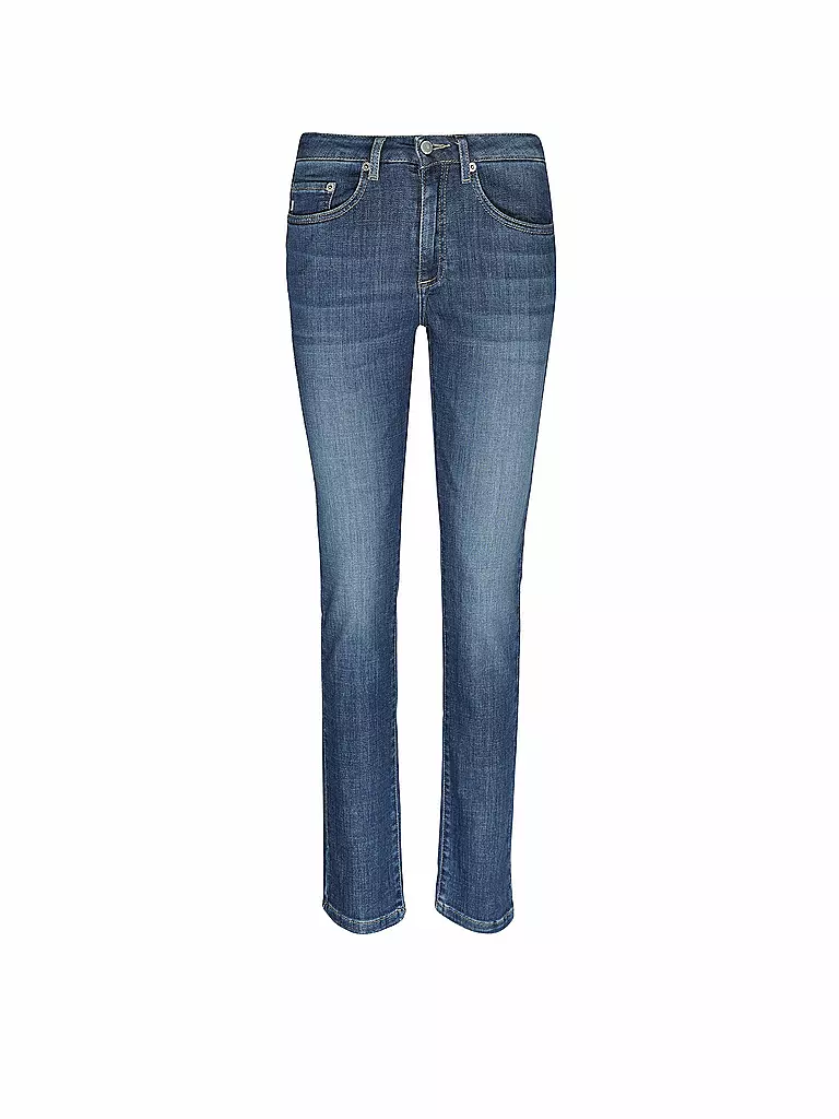 MUD JEANS Jeans Straight Fit FAYE blau