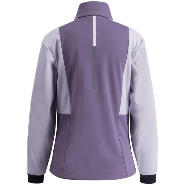 Veste ski de fond SWIX CROSS JACKET W DUSTY PURPLE / LIGHT PURPLE