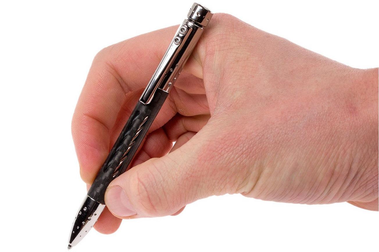 LionSteel Nyala Carbon Fiber Grey Shine pen NY-FC-GYS