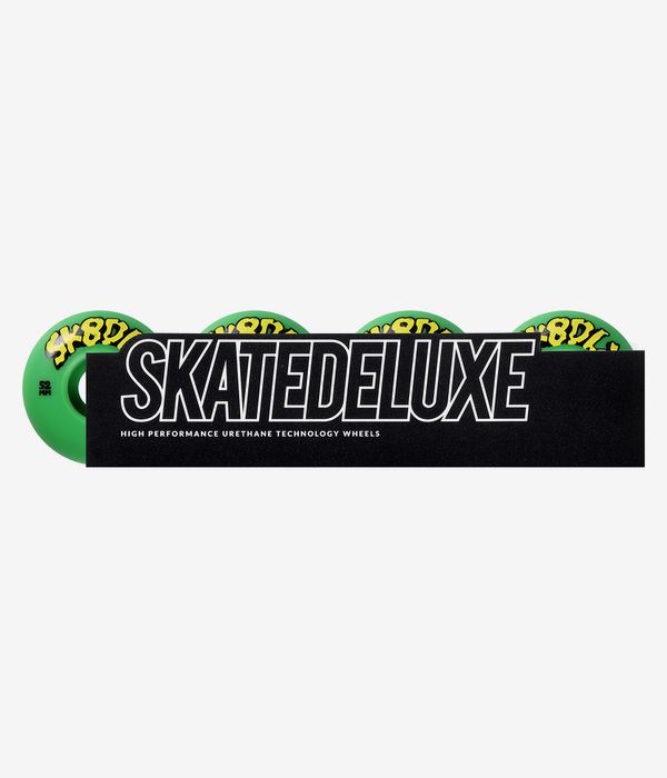 skatedeluxe Punk Classic ADV Rollen (green) 52mm 99A 4er Pack