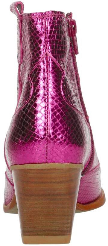 Red Rag Western Laarsjes fuchsia