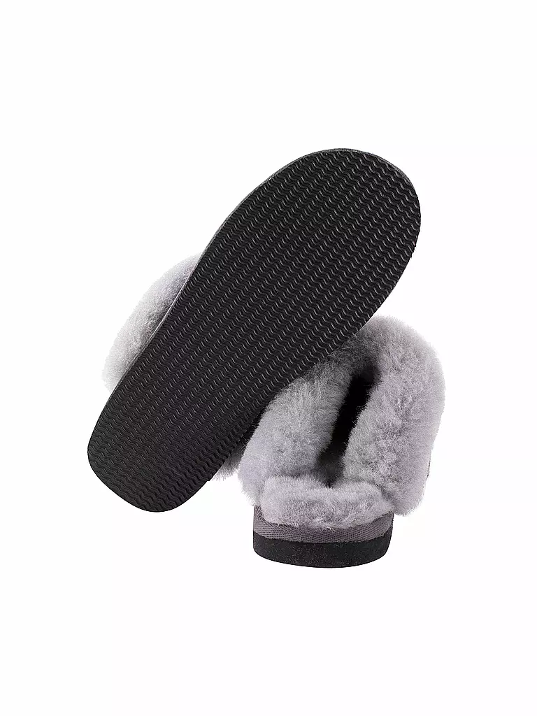 SHEPHERD OF SWEDEN Hausschuhe - Slipper Jessica grau