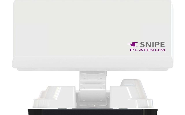 Selfsat Snipe Platinum vollautomatische Flachantenne mit Bluetooth Fernbedienung