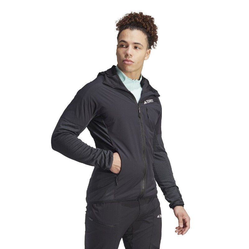 Terrex Fleece Wind Hooded Jacket - Polaire homme