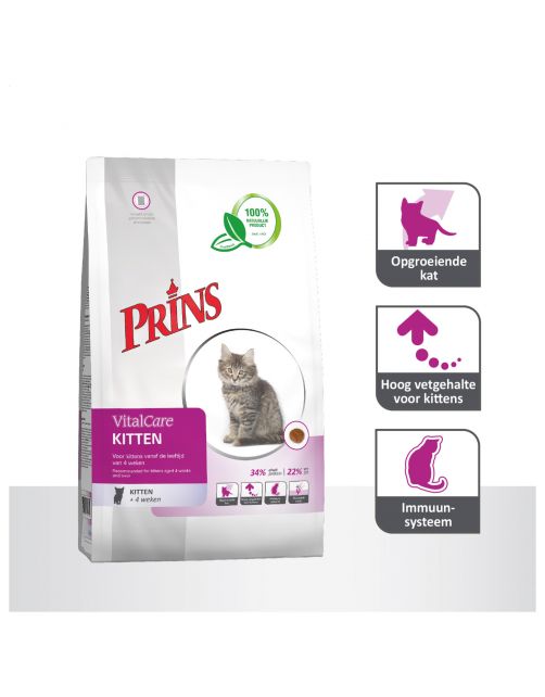Prins Vitalcare Kitten - Kattenvoer