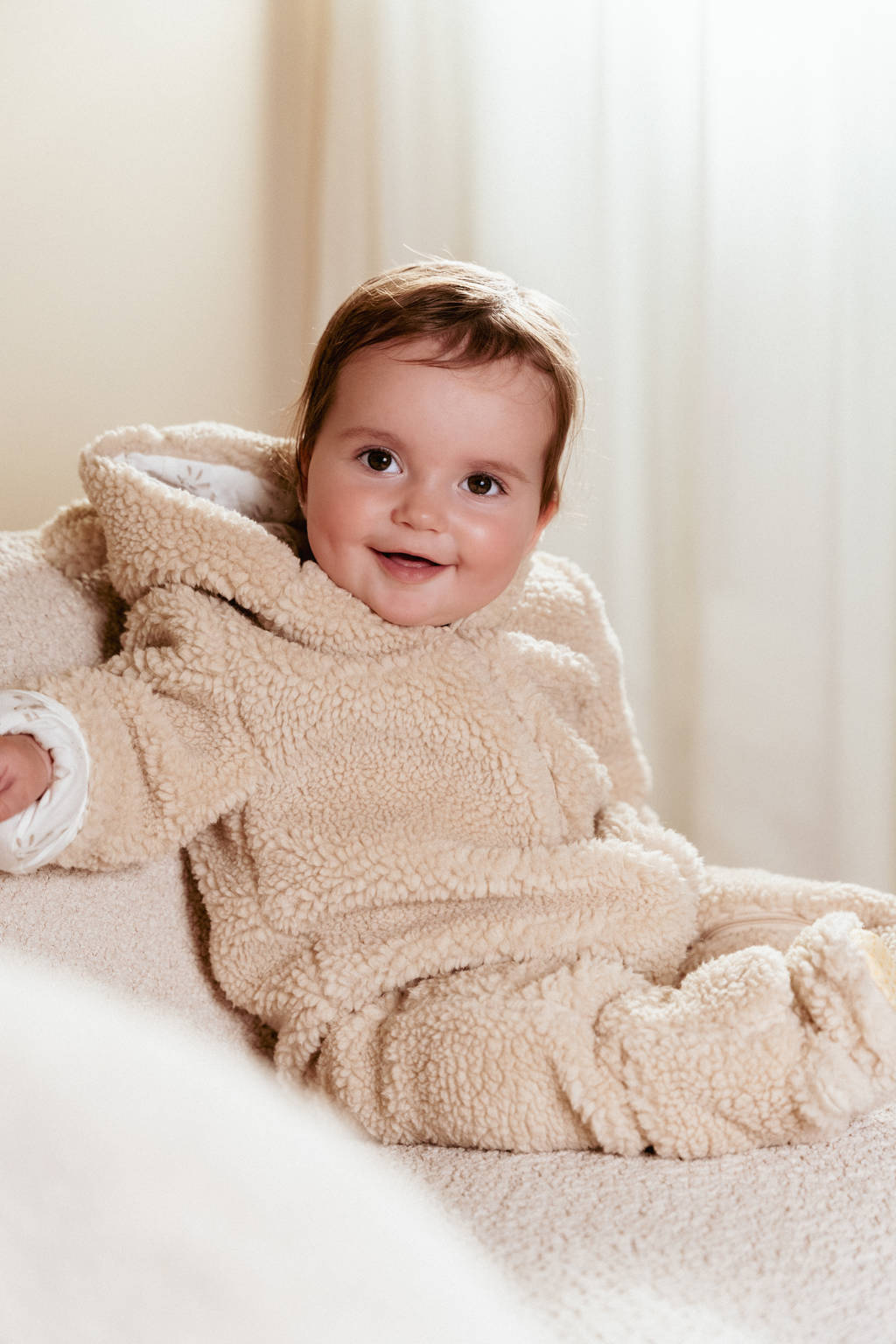 Little Dutch teddy babypak Sand