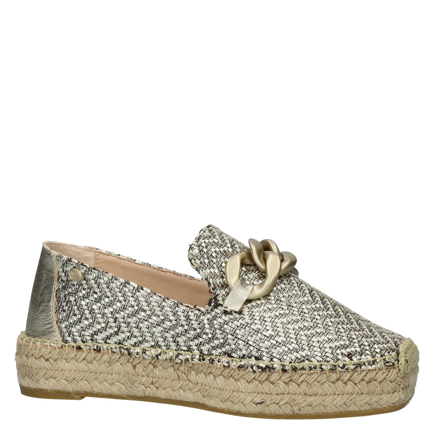 Fred de la Bretoniere June Li dames loafer Fred de la Bretoniere Goud