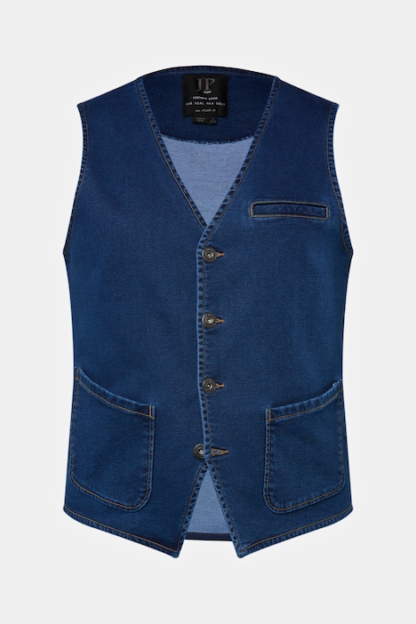 Jeansweste FLEXNAMIC®, V-Ausschnitt