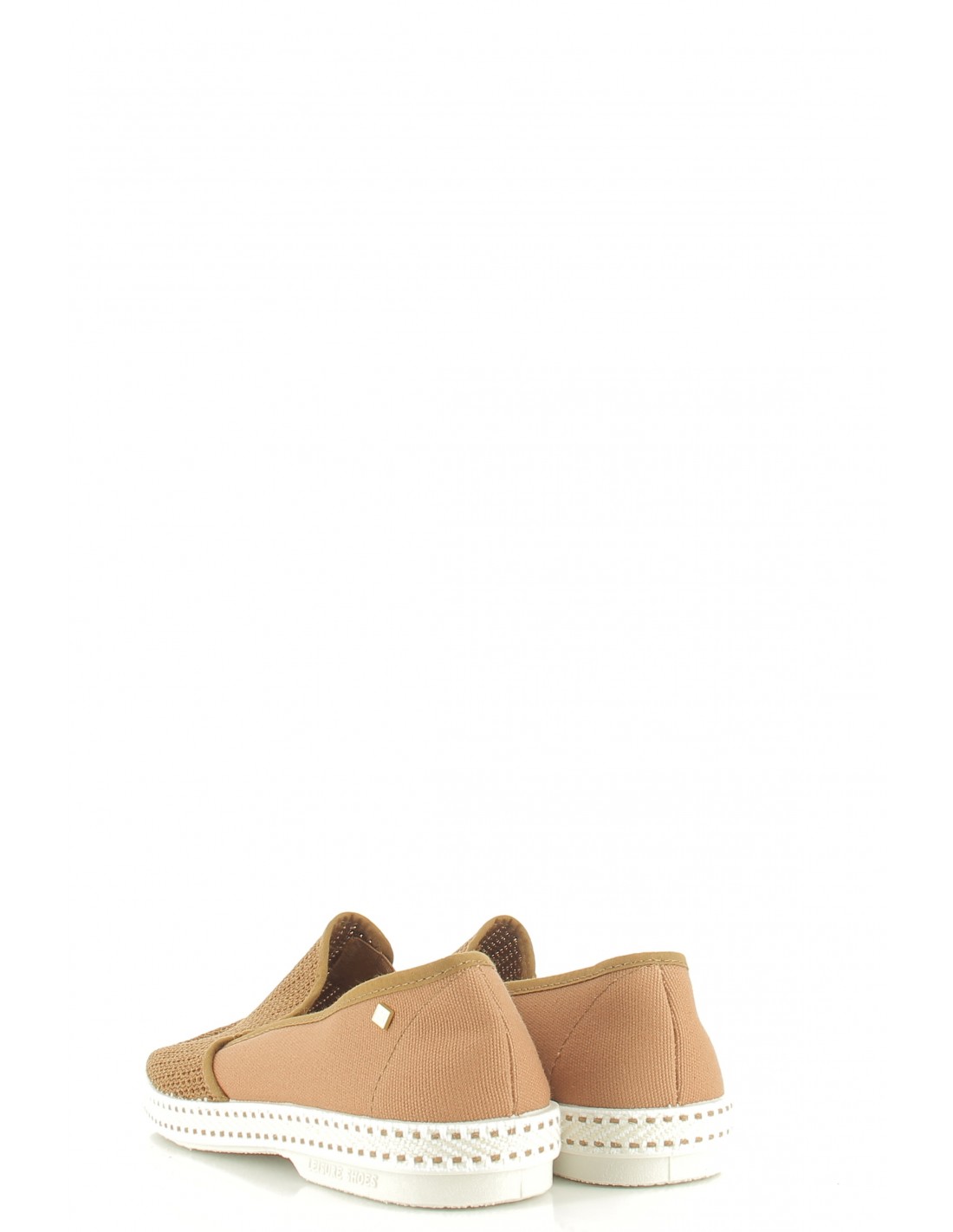 rivieras espadrilles homme classic canvas & mesh miel