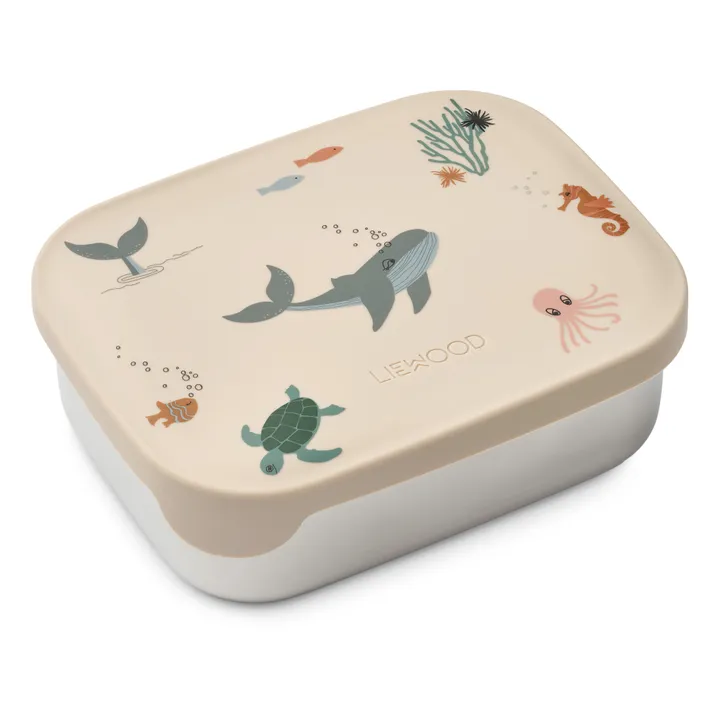 Liewood Lunch-box Arthur | Sea creature/Sandy