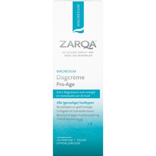 Zarqa Pro-Age Magnesium Dagcrème 50 ML