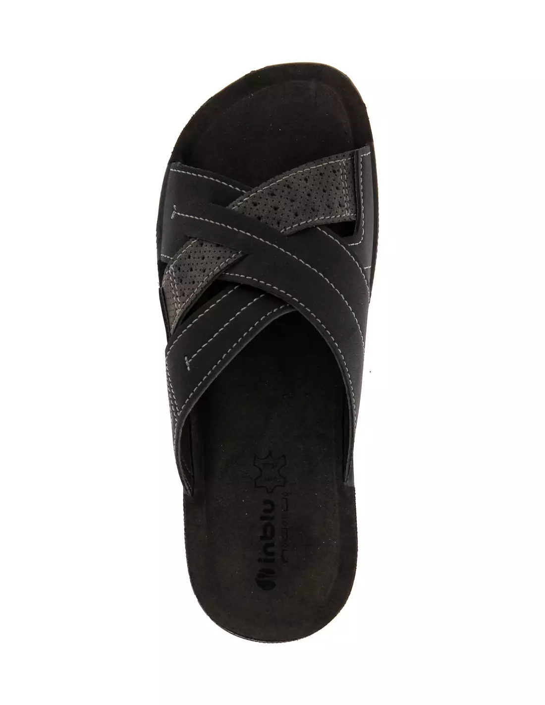 INBLU ID230100 - Sandales, mules & nu-pieds NEROANTRACITE